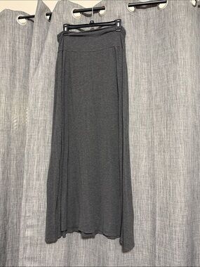 AB Studio Women's Charcoal Maxi Skirt